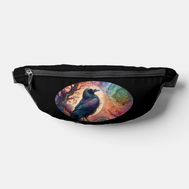 Riñoneras El árbol del cuervo de la vida Mandala Pagan (Distribución)