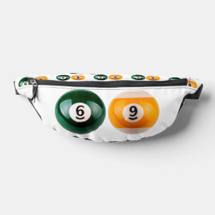 Riñoneras El billar duro 69 de SlipperyJoe con una bola de b