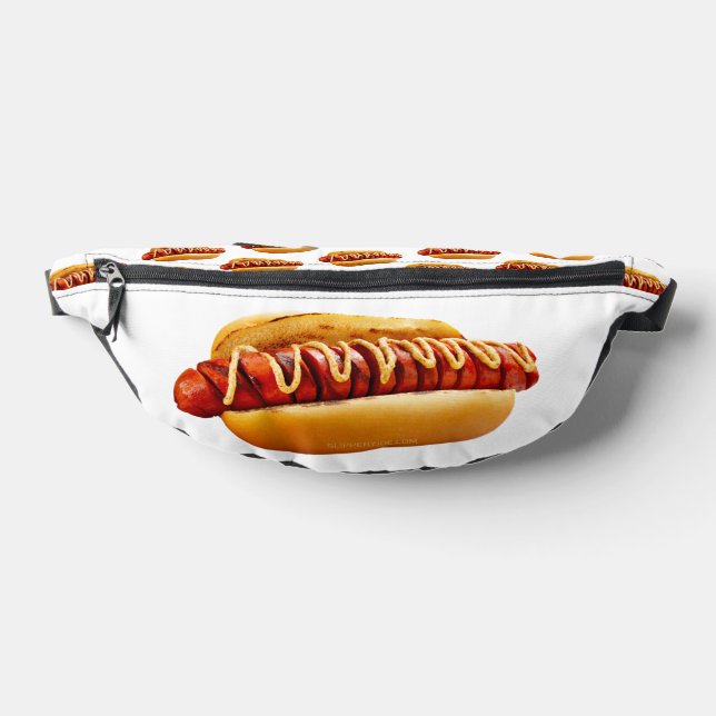 Riñoneras El perro caliente de SlipperyJoe enclavado en un m (Distribución)