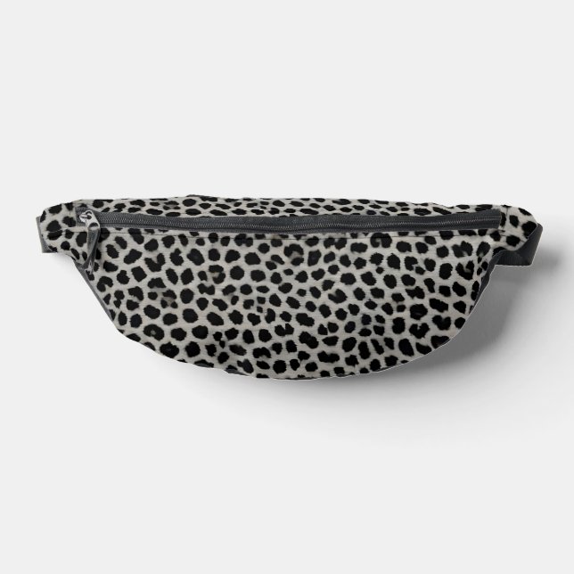 Riñoneras Elegante Colección Moderna de Lujo Leopardo Blanco (Distribución)
