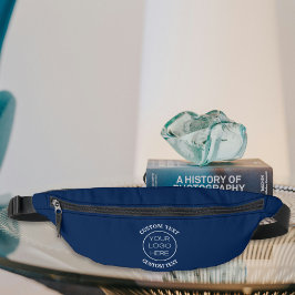 Riñoneras Elegante logotipo de negocios de Personalizado Min