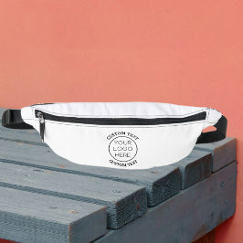 Riñoneras Elegante logotipo de negocios de Personalizado Min