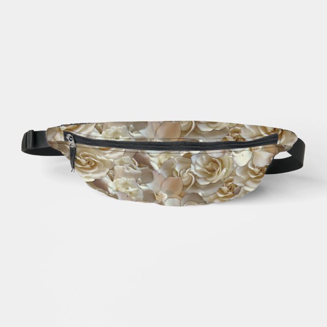 Riñoneras Elegante Rosa floral Petal (Anverso)