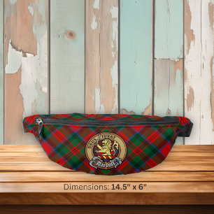 Riñoneras Escudo de Clan MacDuff sobre Tartán