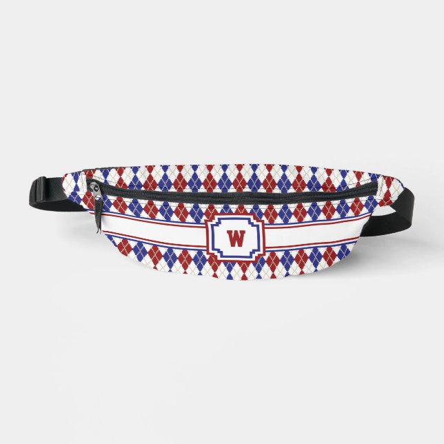Riñoneras Estilo Americano Argyle (Anverso)