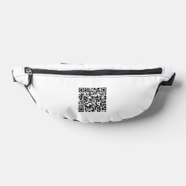 Riñoneras Estiloso paquete Fanny Code QR para uso promociona