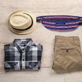 Riñoneras Estrellas y bandas de bandera de los Estados Unido