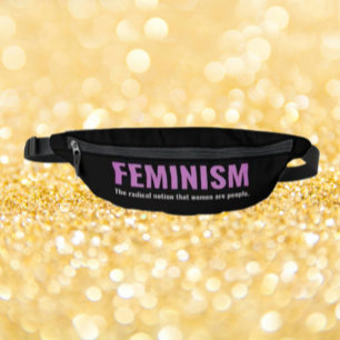 Riñoneras Feminismo On the Go - Declaración Fanny Pack