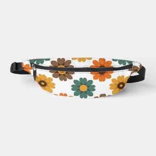 Riñoneras Floral Retro Flor y Botánico Vintage de los 70