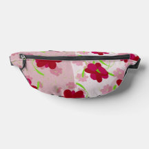 Flores rosadas y rojas: floral