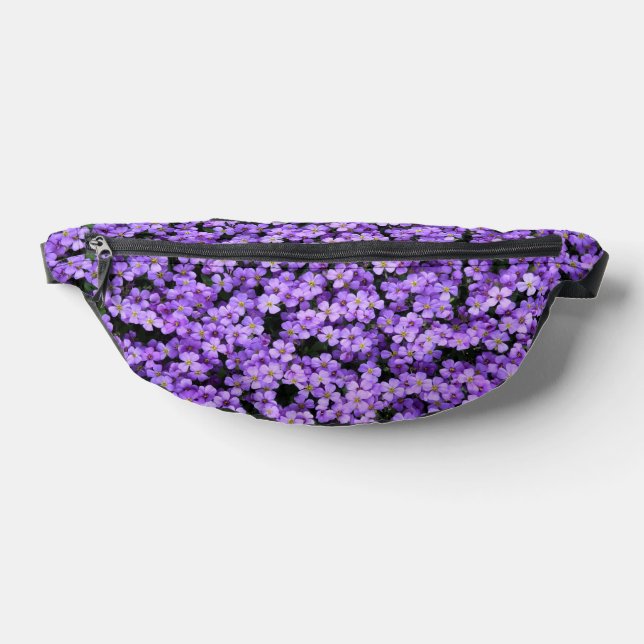 Riñoneras Flores violetas lindo violeta paquete Fanny (Distribución)
