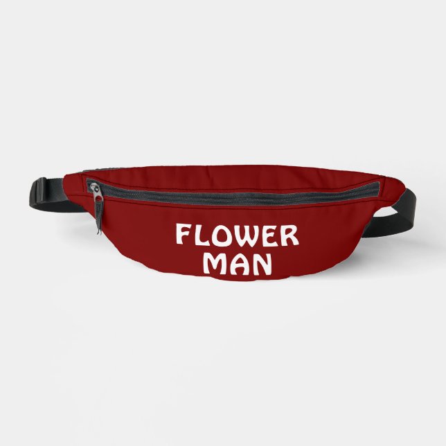 RIÑONERAS FLOWER MAN (Anverso)