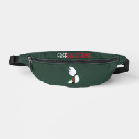 Free Palestine Fanny Pack - Declaración política