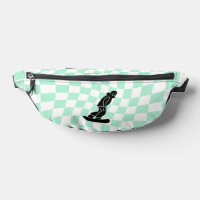 Freeride Snowboarder Personalizado Checkered