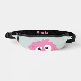 Riñoneras Fun Monstruo Rosa Personalizado Fanny Pack
