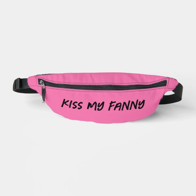 Riñoneras Funny Pink Fanny Pack (Anverso)