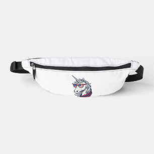 Riñoneras Gafas de sol con bandera de unicornio patriótico V