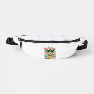 Riñoneras Gafas de sol vintage de jirafa vector de franja re