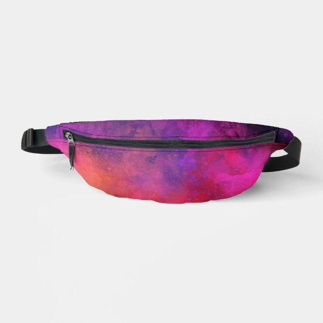 Riñoneras Galaxia Paint Splatter efecto (Anverso)