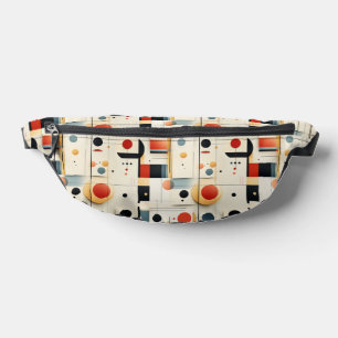 Riñoneras Geométricos Retro Artísticos