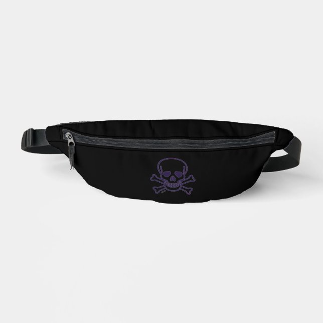 Riñoneras Ghost Skull fanny pack (Anverso)
