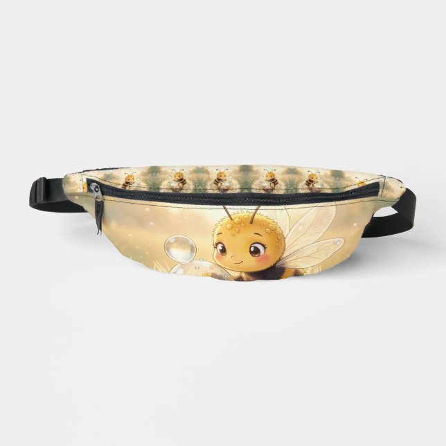Riñoneras Goldene Hummel im Blütentanz.9 (Anverso)