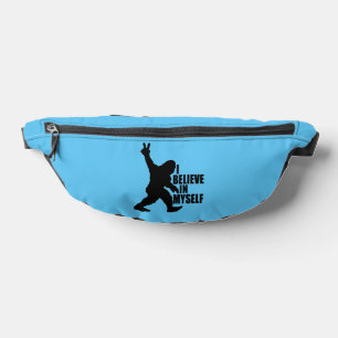 Riñoneras Gracioso pez gordo -creo en mí mismo