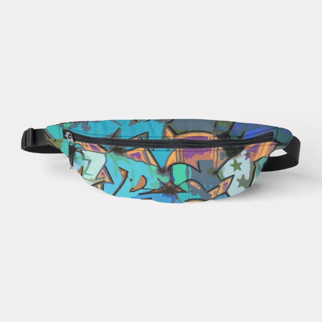 Riñoneras Graffiti Design Fanny Pack Bag (Anverso)