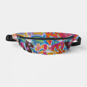 Riñoneras Graffiti Design Fanny Pack Bag
