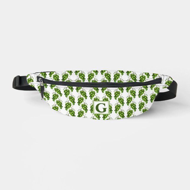 Riñoneras Green Grapes Fanny Pack (Anverso)