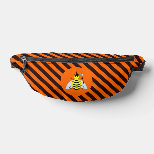 Riñoneras Halloween Magic Bee Witch naranja y Black Stripes (Distribución)