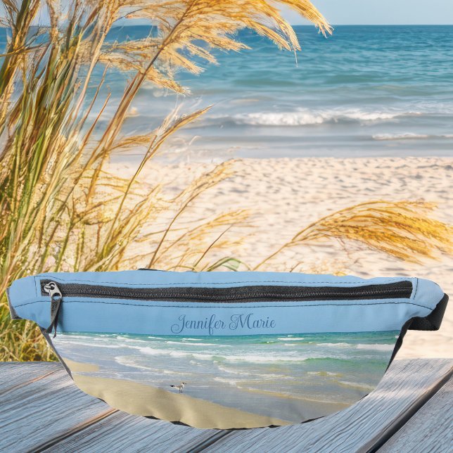Riñoneras Hermosa costa Personalizado de fotografía de playa (Subido por el creador)