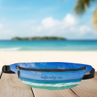 Hermosa fotografía de playa vacaciones personaliza