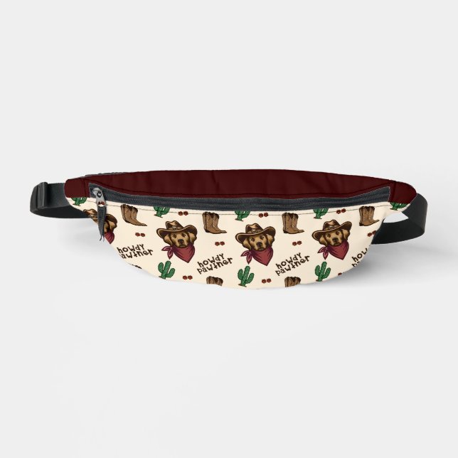 Riñoneras Howdy Pawtner Fanny Pack (Anverso)