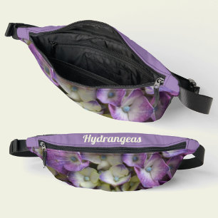 Riñoneras Hydrangea Purple Lilac Botánico Floral