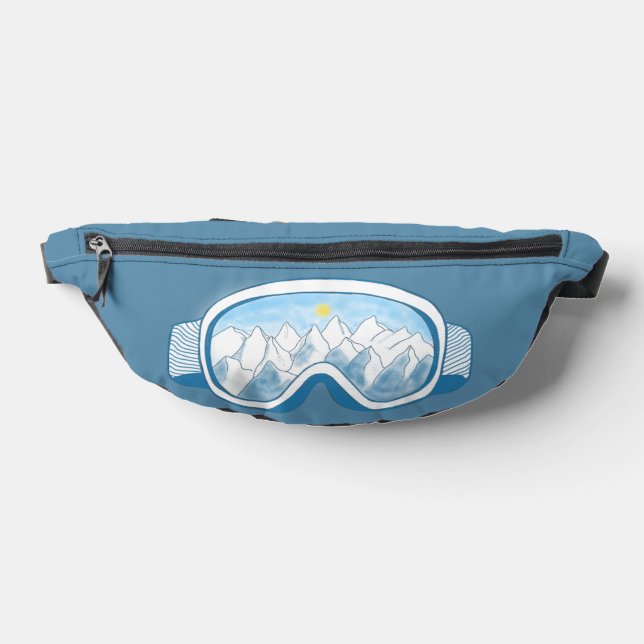 Riñoneras Ilustracion Goggles de Ski Mountain (Distribución)