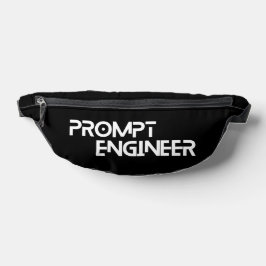 Riñoneras ingeniero de prompt cita minimalista