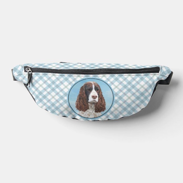 Riñoneras Inglés Springer Spaniel Pintura Original Perro Art (Distribución)
