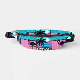 Riñoneras “Island Vibes” Two-Sided Print Fanny Pack