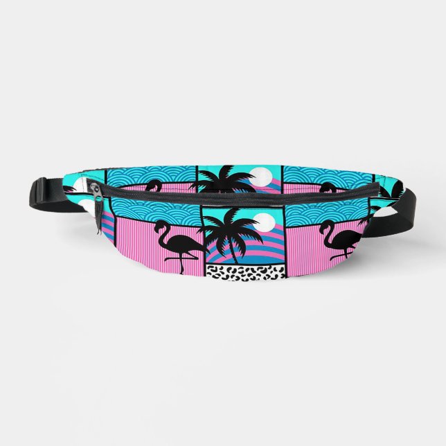 Riñoneras “Island Vibes” Two-Sided Print  Fanny Pack (Anverso)
