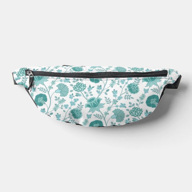 Riñoneras Jacobean Floral Big Pattern en blanco (Distribución)