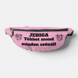 Riñoneras JEBIGA Többet mond minden szónál! oldaltáska