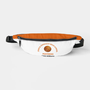 Riñoneras Jugador de Baloncesto de Instituto Personalizado N