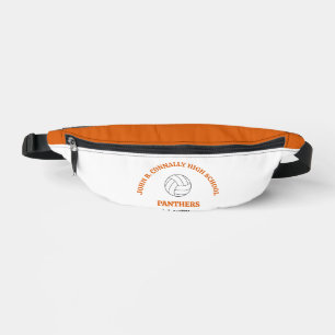 Riñoneras Jugadora de voleibol de Orange High School persona