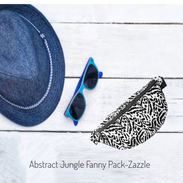 Riñoneras Jungla abstracta (Subido por el creador)