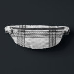 Riñoneras Keffiyeh Symbol of Palestine Resistance Pattern<br><div class="desc">Fast forward to the 1960s and the rise of the Palestinian resistance movement,  the prominent Palestinian politician,  Yasser Arafat,  further solidified this meaning behind the keffiyeh. The keffiyeh became Arafat’s personal trademark as he draped it over his right shoulder to resemble the pre-1948 map of Palestine.</div>