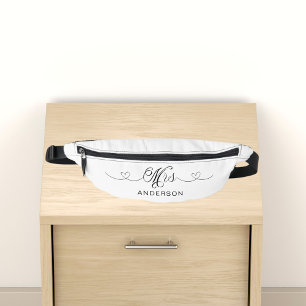 Riñoneras La señora blanca y negra de los novatos