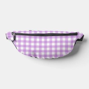 Riñoneras Lavender moderno Lilac Gingham