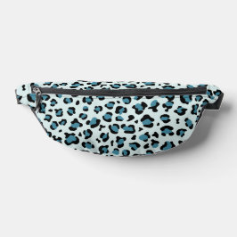 Riñoneras Leopard Print, Leopard Spots, Blue Leopard