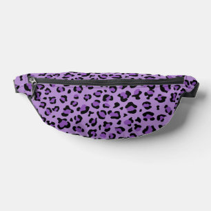 Riñoneras Leopard Print, Leopard Spots, Purple Leopard